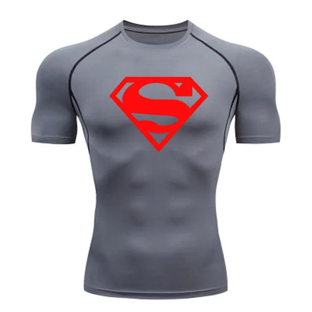 Men's Clothing Winter First Layer Long-sleeved Shirt Gym Running T-shirt Top Sports Thermal Underwear Top Warm Sweat Shirt