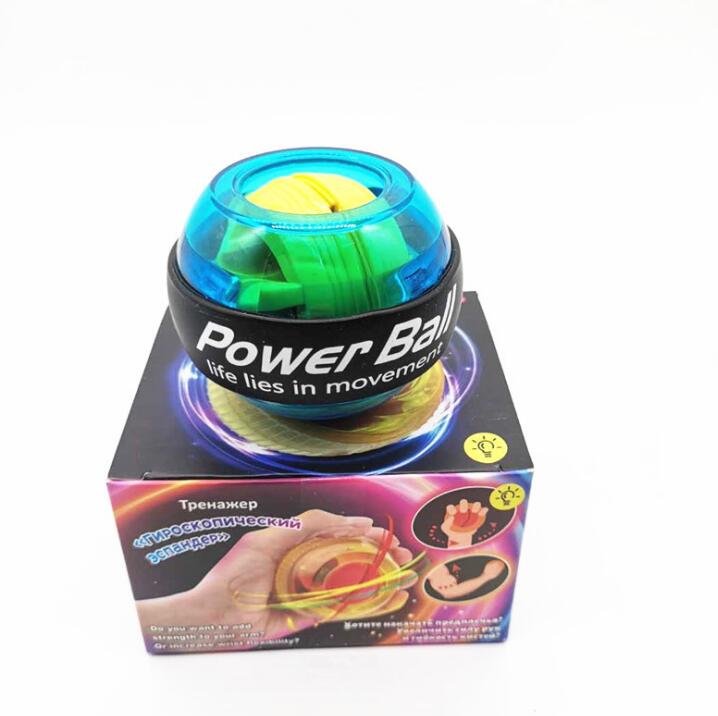 LED Wrist Ball Trainer Gyroscope Strengthener Gyro Power Ball Arm Exerciser Exercise Machine Gym powerball Fitness Equipment