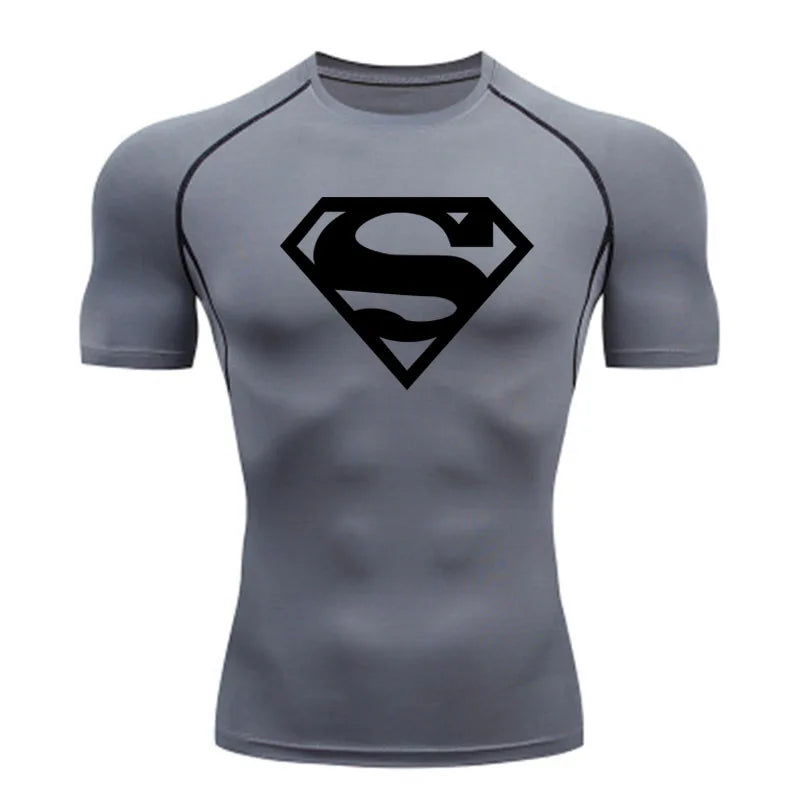 Men's Clothing Winter First Layer Long-sleeved Shirt Gym Running T-shirt Top Sports Thermal Underwear Top Warm Sweat Shirt
