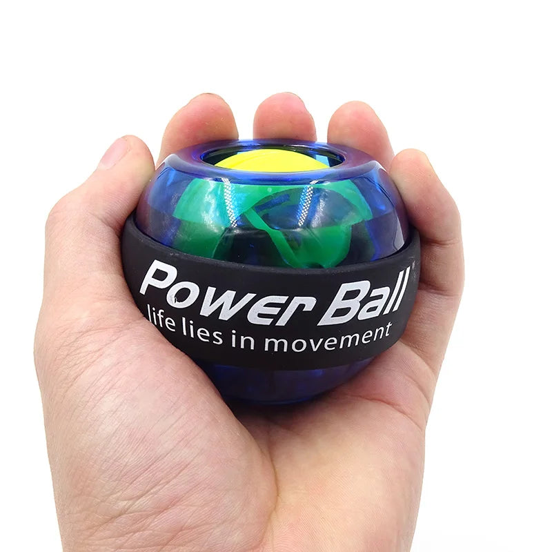 LED Wrist Ball Trainer Gyroscope Strengthener Gyro Power Ball Arm Exerciser Exercise Machine Gym powerball Fitness Equipment